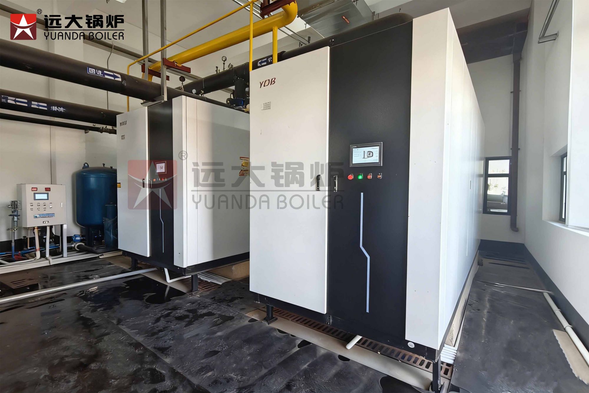 甘肅蘭州某賓館4臺(tái)YDB燃?xì)庹婵绽淠裏崴畽C(jī)組